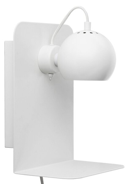 Nástěnná Svítidla FRANDSEN, Ball USB, stmívatelné, Bílá, Obývací pokoj, Kov, Design