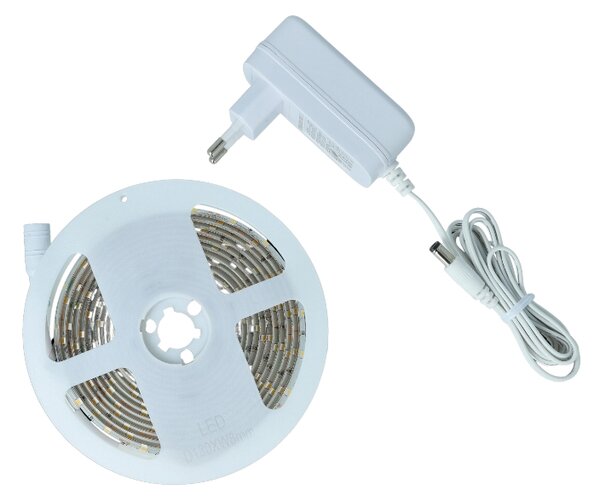 TESLA lighting Tesla - LED pásek, 60LED/m, délka 3m+1,5m, 8mm, 3000K, SMD2835, IP20