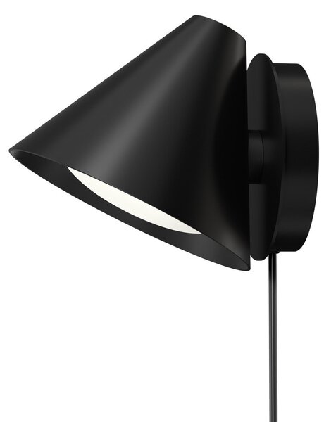 Nástěnná Svítidla Louis Poulsen, Keglen, stmívatelné, Černá, Obývací pokoj, Kov, Design