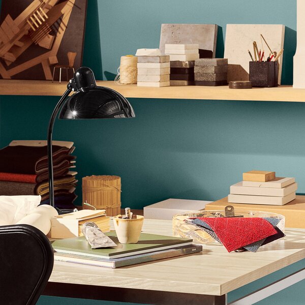 Stolní lampa FRITZ HANSEN, Kaiser Idell 6556-T, Černá, Obývací pokoj, Kov, Design