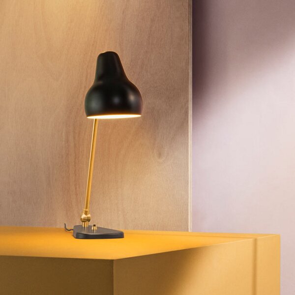 Stolní lampa Louis Poulsen, VL38, Černá, Obývací pokoj, Kov, Design