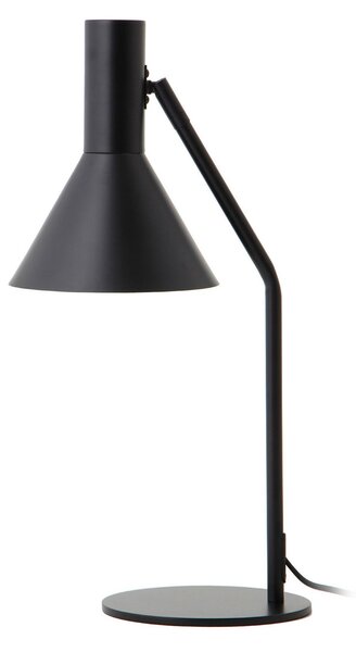 Stolní lampa FRANDSEN, Lyss, Černá, Obývací pokoj, Kov, Design