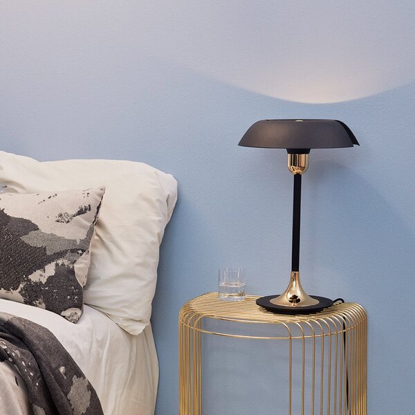 Stolní lampa AYTM, Cycnus, Černá, Obývací pokoj, Kov, Design