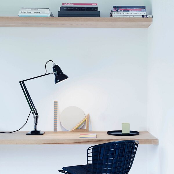 Stolní lampa Anglepoise, Original 1227, Černá, Pracovna, Kov, Industriální design