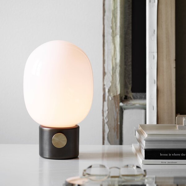 Stolní lampa Audo Copenhagen, JWDA, stmívatelné, Hnědá / Rezavá, Obývací pokoj, Kov, Design