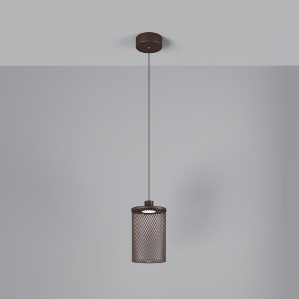 MAYTONI Venkovní závěsné svítidlo Latticea 6W IP 54 O166PL-L6BRK