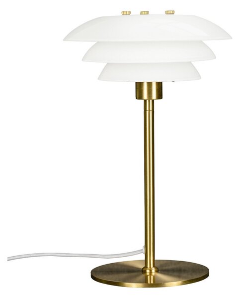 Stolní lampa Dyberg Larsen, DL20, Zlatá / mosazná, Obývací pokoj, Kov, Skandinávský