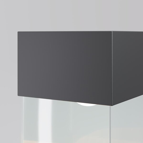 MAYTONI Venkovní stojací svítidlo Quadra 3000K 15W IP 65 O143FL-L15BK