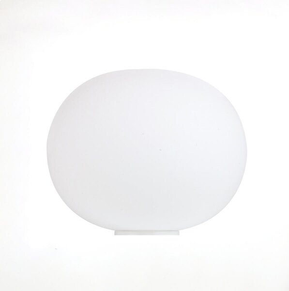Stolní lampa FLOS, GLO-BALL, stmívatelné, Bílá, Obývací pokoj, Sklo, Design