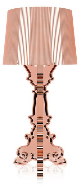 Stolní lampa Kartell, Bourgie, stmívatelné, Měděná, Obývací pokoj, Plast, Design
