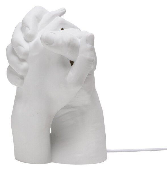 Stolní lampa SELETTI, With Me, Bílá, Obývací pokoj, Keramika, Design