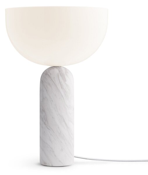 Stolní lampa New Works, Kizu Large, Bílá, Obývací pokoj, Kámen, Design