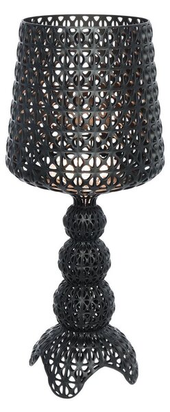 Stolní lampa Kartell, Mini Kabuki, stmívatelné, Černá, Obývací pokoj, Plast, Design