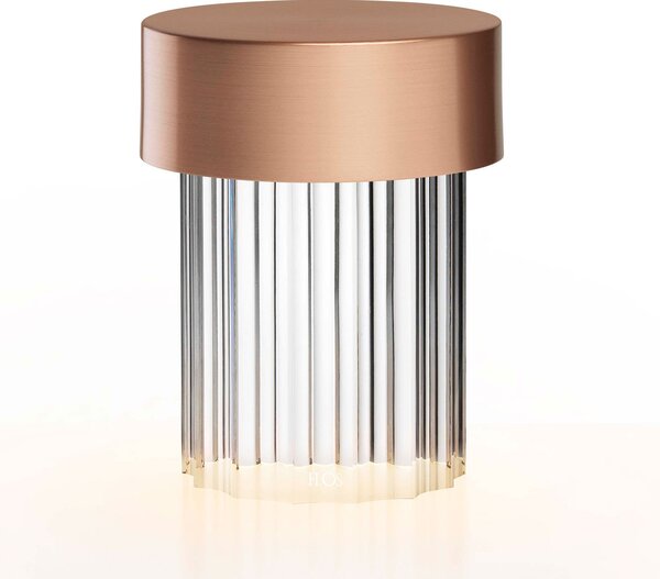 Stolní lampa FLOS, Last Order, stmívatelné, Měděná, Obývací pokoj, Sklo, Design