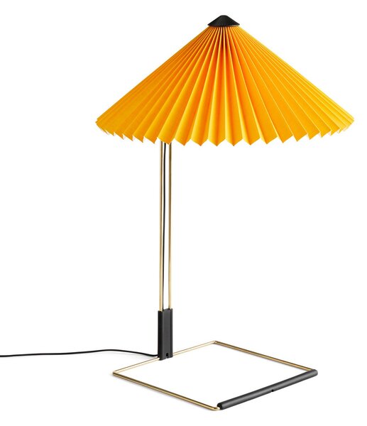 Stolní lampa HAY, Matin 380, stmívatelné, Žlutá, Obývací pokoj, Kov, Design