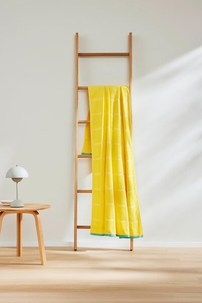 OSUŠKA NA PLÁŽ, 90/180 cm, žlutá, tyrkysová S. Oliver - Plážové osušky, Online Only
