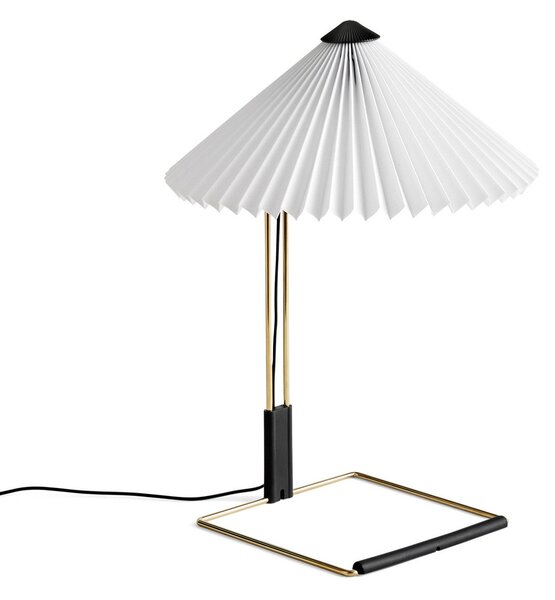 Stolní lampa HAY, Matin 300, stmívatelné, Bílá, Obývací pokoj, Kov, Design