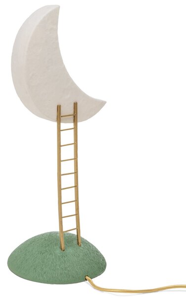 Stolní lampa SELETTI, My Secret Place, Bílá, Obývací pokoj, Plast, Design