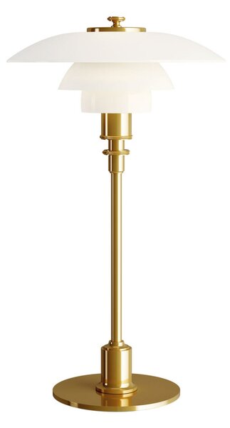 Stolní lampa Louis Poulsen, PH 2/1, Zlatá / mosazná, Obývací pokoj, Kov, Design