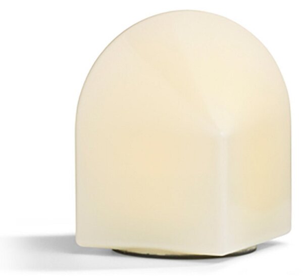Stolní lampa HAY, Parade, stmívatelné, Bílá, Obývací pokoj, Sklo, Design