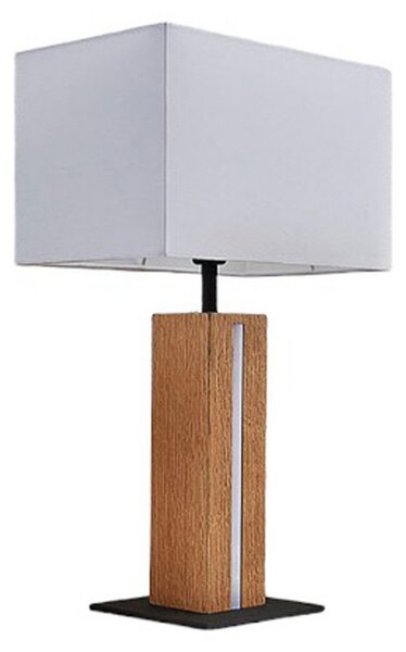 Stolní lampa Lindby, Garry, stmívatelné, Bílá, Obývací pokoj, Tkanina / Textil, Moderní