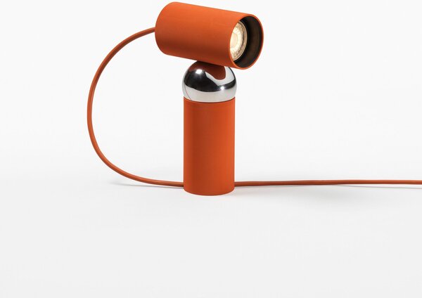 Stolní lampa FLOS, Bilboquet, Červená, Obývací pokoj, Plast, Design