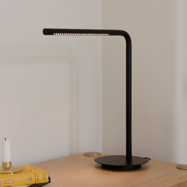 Stolní lampa UMAGE, Omni, stmívatelné, Černá, Obývací pokoj, Kov, Design