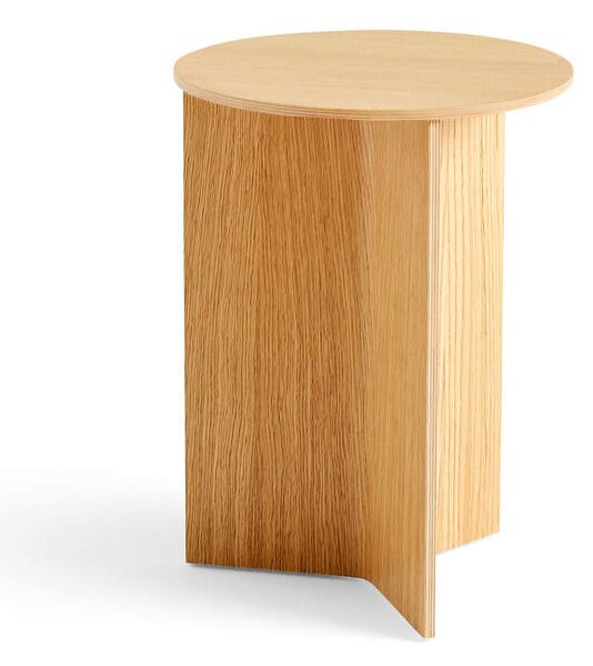 HAY Stolek Slit Wood high, oak