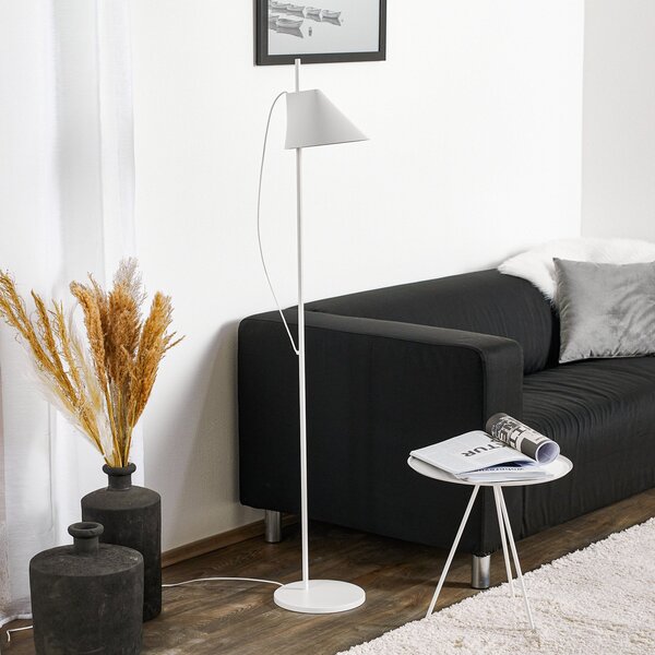 Stojací Lampa Louis Poulsen, Yuh, stmívatelné, Bílá, Obývací pokoj, Kov, Design