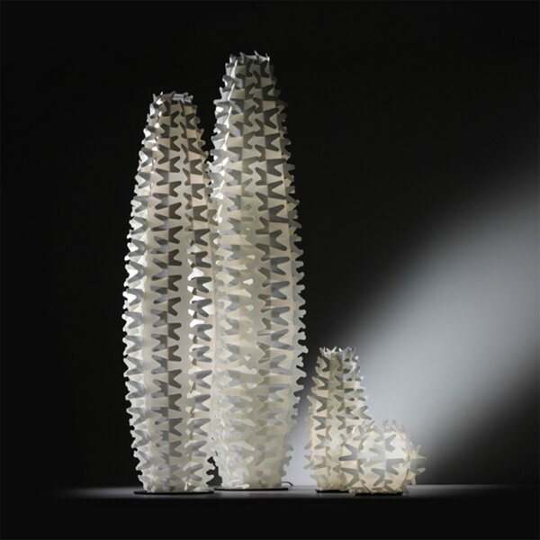 Stojací Lampa Slamp, CACTUS, Bílá, Obývací pokoj, Plast, Design