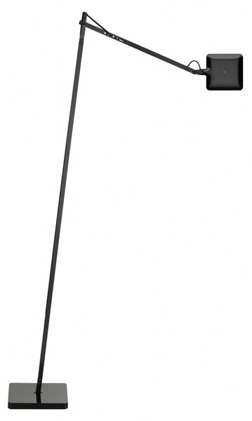 Stojací Lampa FLOS, KELVIN, stmívatelné, Černá, Obývací pokoj, Kov, Design