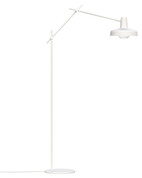 Stojací Lampa GRUPA, Arigato, Bílá, Pracovna, Kov