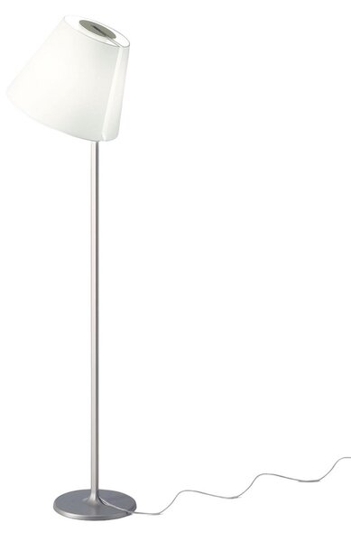 Stojací Lampa Artemide, Melampo, Šedá, Obývací pokoj, Tkanina / Textil, Design