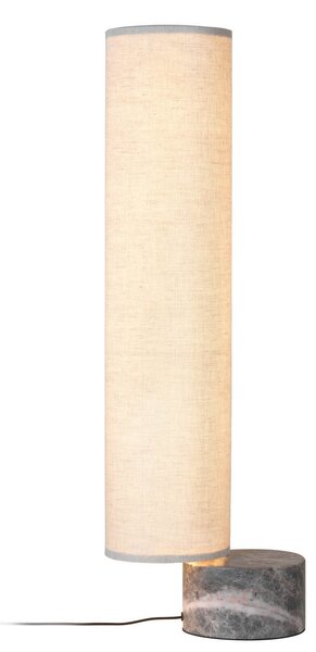 Stojací Lampa GUBI, Unbound, stmívatelné, Šedá, Obývací pokoj, Kámen, Skandinávský