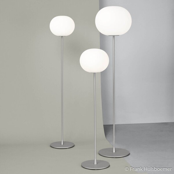 Stojací Lampa FLOS, GLO-BALL, stmívatelné, Metalická, Obývací pokoj, Sklo, Design
