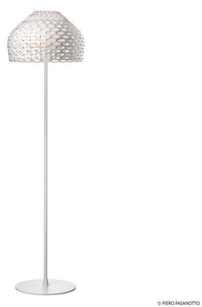 Stojací Lampa FLOS, Tatou F, stmívatelné, Bílá, Obývací pokoj, Kov, Design