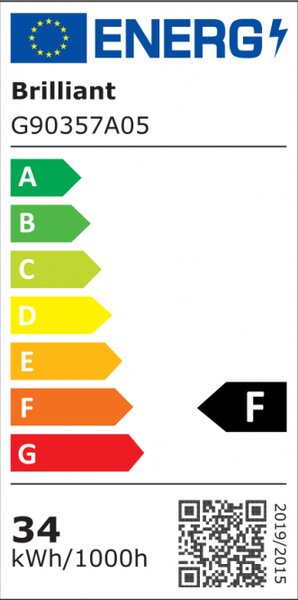 Brilliant G90357A05 Přisazený LED panel BUFFI BÍLÝ 60x60cm 2700K