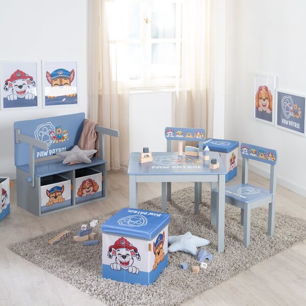 Látkové dětské organizéry na hračky v sadě 2 ks 27x27x27 cm Paw Patrol – Roba