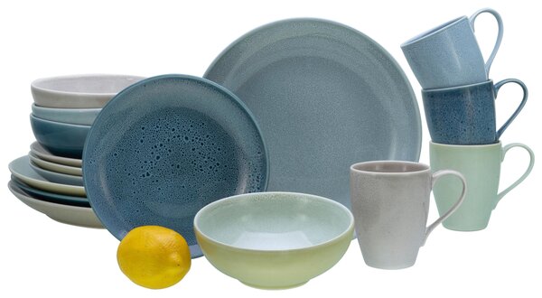KOMBINOVANÁ SOUPRAVA, 16dílné, kamenina Creatable - Online Only nádobí, Online Only