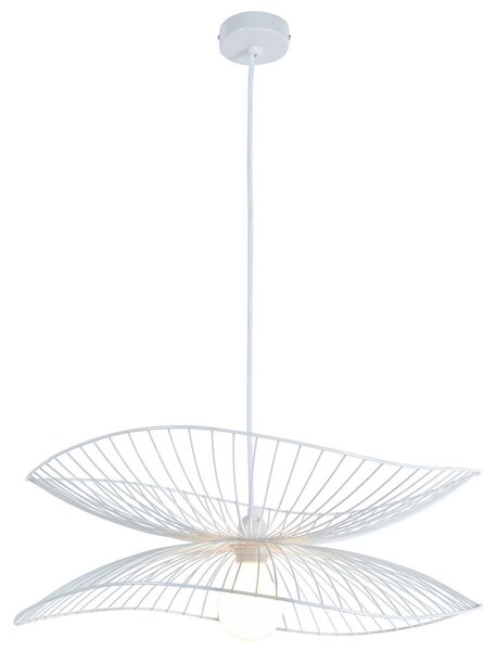 Závěsná svítidlo Forestier, Libellule S, stmívatelné, Bílá, Obývací pokoj, Kov, Design