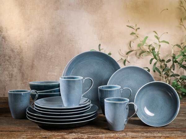 KOMBINOVANÁ SOUPRAVA, 16dílné, kamenina Creatable - Online Only nádobí, Online Only