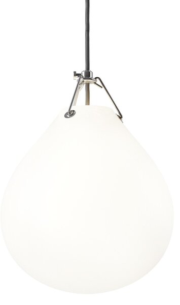 Závěsná svítidlo Louis Poulsen, Moser, stmívatelné, Bílá, Obývací pokoj, Sklo, Design