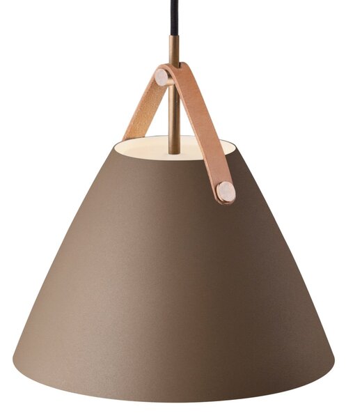 Závěsná svítidlo DFTP by Nordlux, Strap, stmívatelné, Hnědá / Rezavá, Obývací pokoj, Kov, Skandinávský