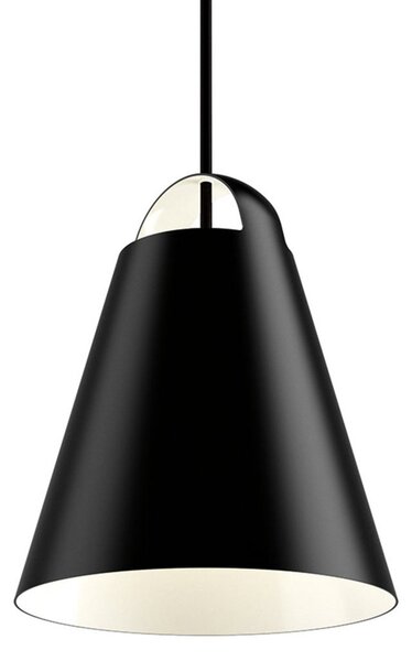 Závěsná svítidlo Louis Poulsen, Above, stmívatelné, Černá, Obývací pokoj, Kov, Design