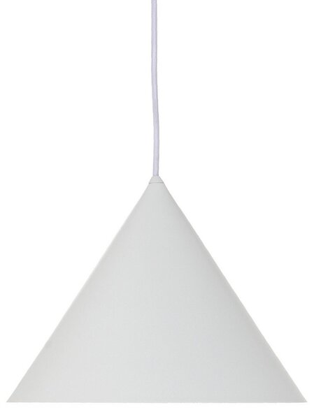 Závěsná svítidlo FRANDSEN, Benjamin, stmívatelné, Bílá, Obývací pokoj, Kov, Design