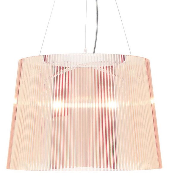 Závěsná svítidlo Kartell, Gé, Pudrová, Obývací pokoj, Plast, Design