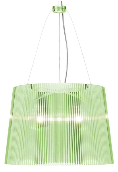 Závěsná svítidlo Kartell, Gé, Zelená, Obývací pokoj, Plast, Design