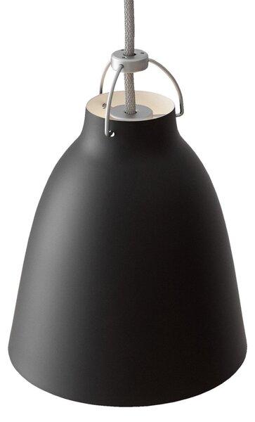 Závěsná svítidlo FRITZ HANSEN, Caravaggio P1, stmívatelné, Černá, Obývací pokoj, Kov, Design