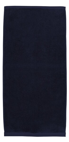 Tmavě modrý froté bavlněný ručník 50x100 cm Comfort – Södahl