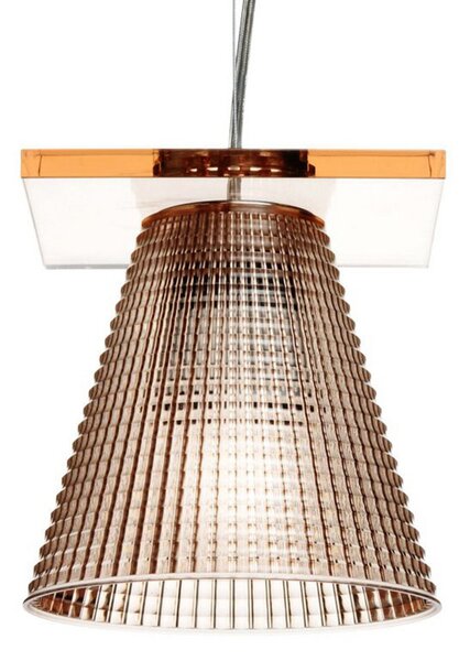 Závěsná svítidlo Kartell, Light-Air, Pudrová, Obývací pokoj, Plast, Design